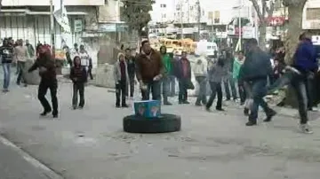 Protesty Palestinců