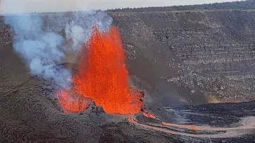 Havajská sopka Kilauea opět chrlí lávu