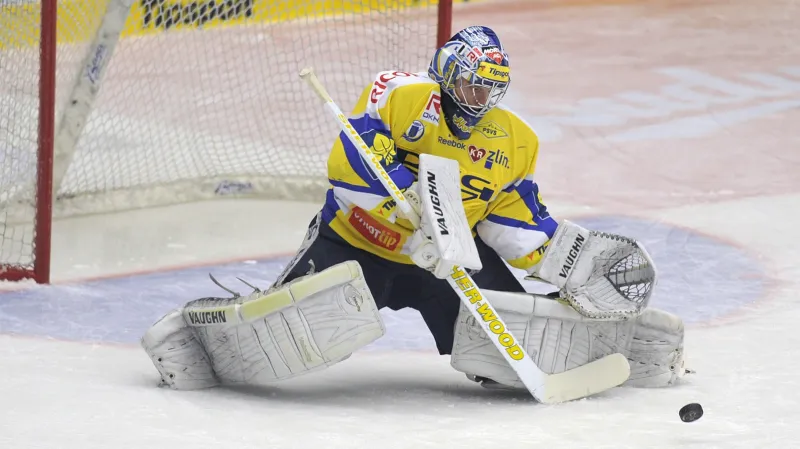 Brankář Zlína Luboš Horčička