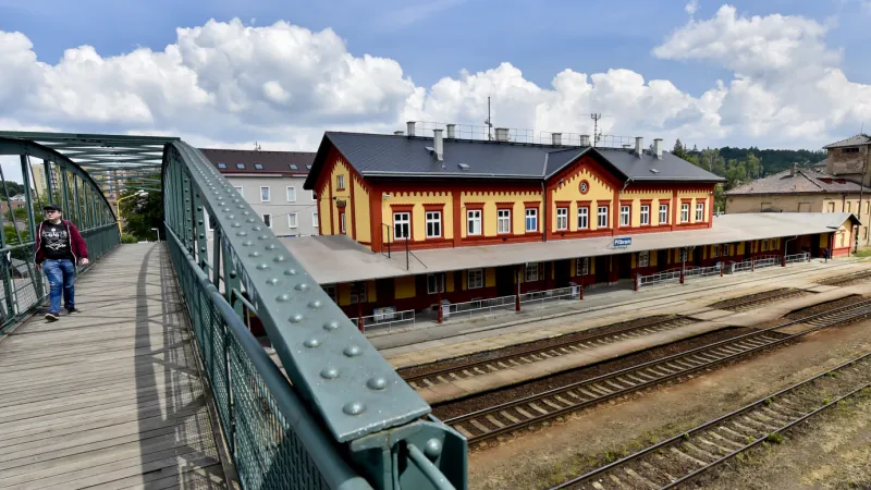 Příbramské nádraží