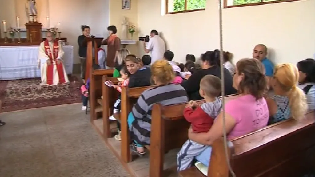 Na mši svaté Romové uctili blahoslaveného Zefyrina