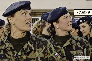 Českou armádu tvoří z třinácti procent ženy, některé převzaly ocenění za účast v misích