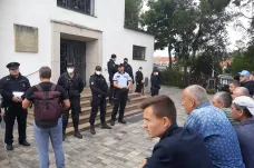 Pravoslavný chrám svatého Václava v Brně hlídala policie kvůli sporu uvnitř církve