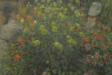 Claude Monet: Dámy v květinách