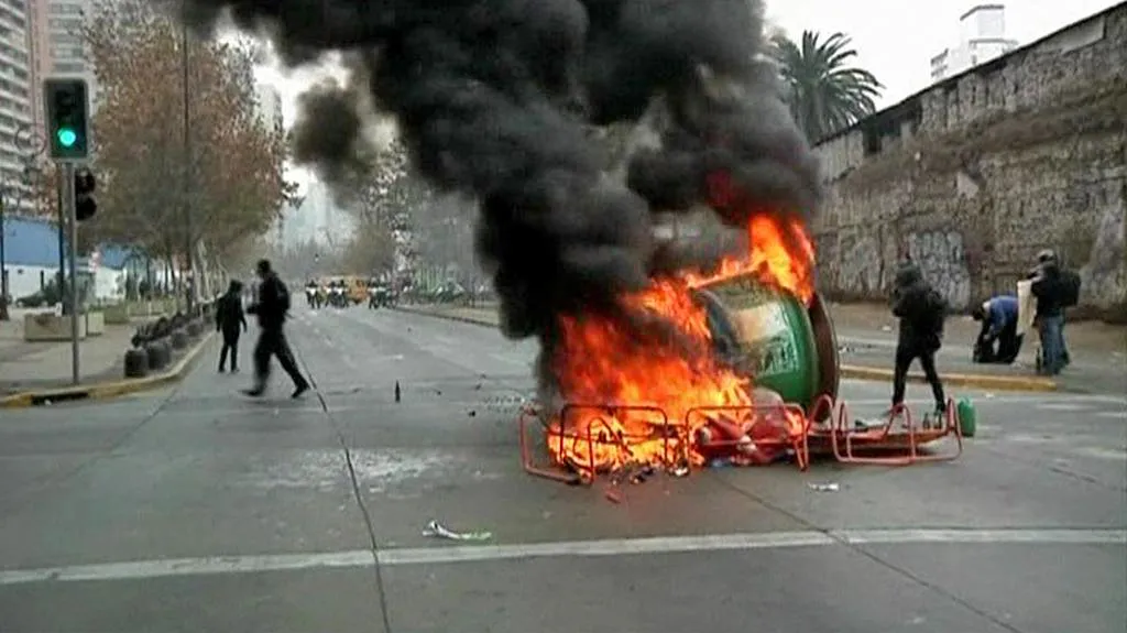 Protest Chilanů proti filmu Pinochet