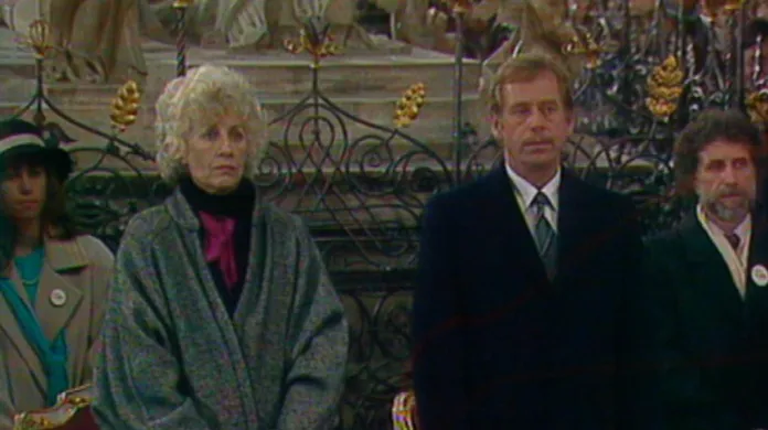 Václav Havel s manželkou Olgou