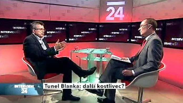 Interview ČT24 s Janem Kaslem