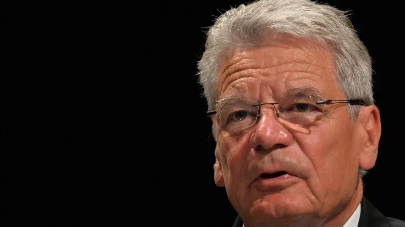 Německý prezident Joachim Gauck