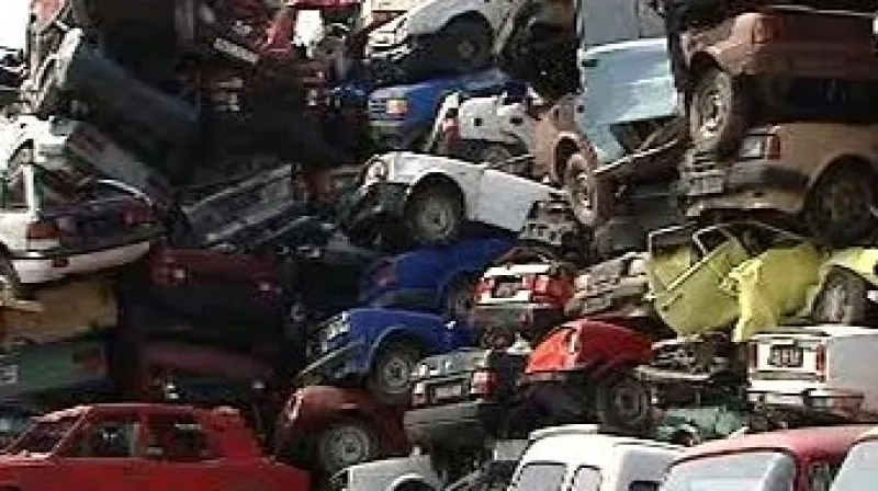 Auta na vrakovišti