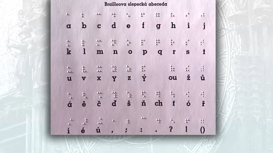 Brailleova slepecká abeceda
