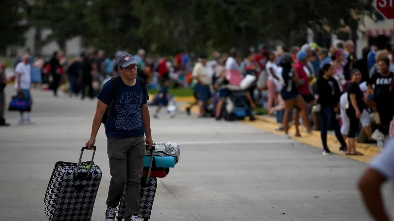 Fronty před úkrytem
