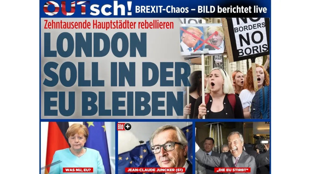 Bild o brexitu