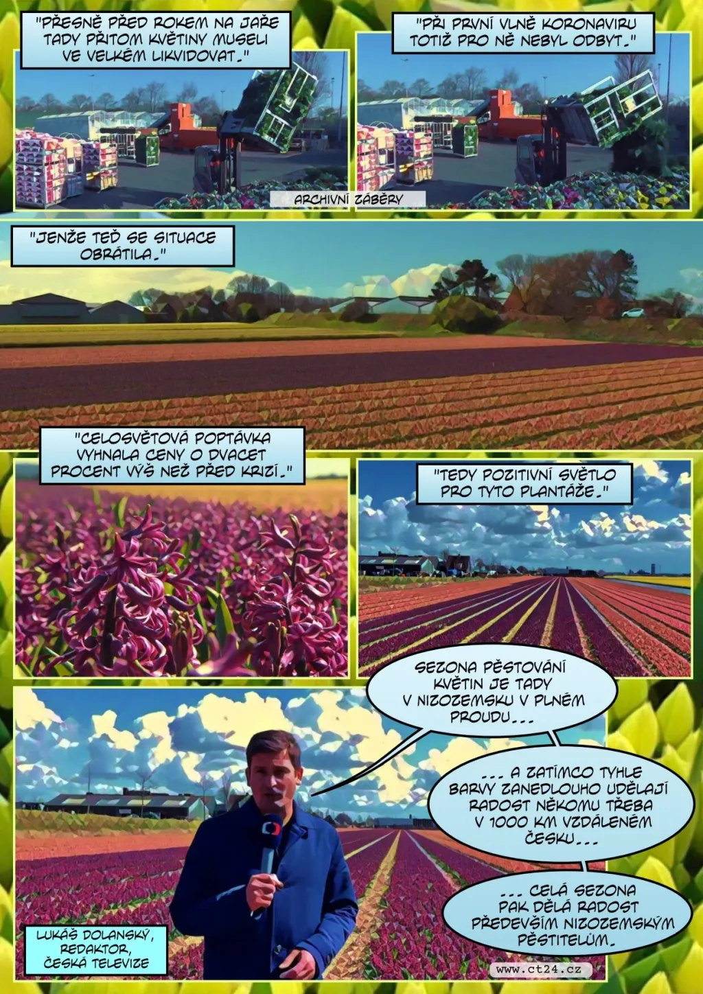 Roste zájem o květiny. Lidé se více věnují jejich pěstování