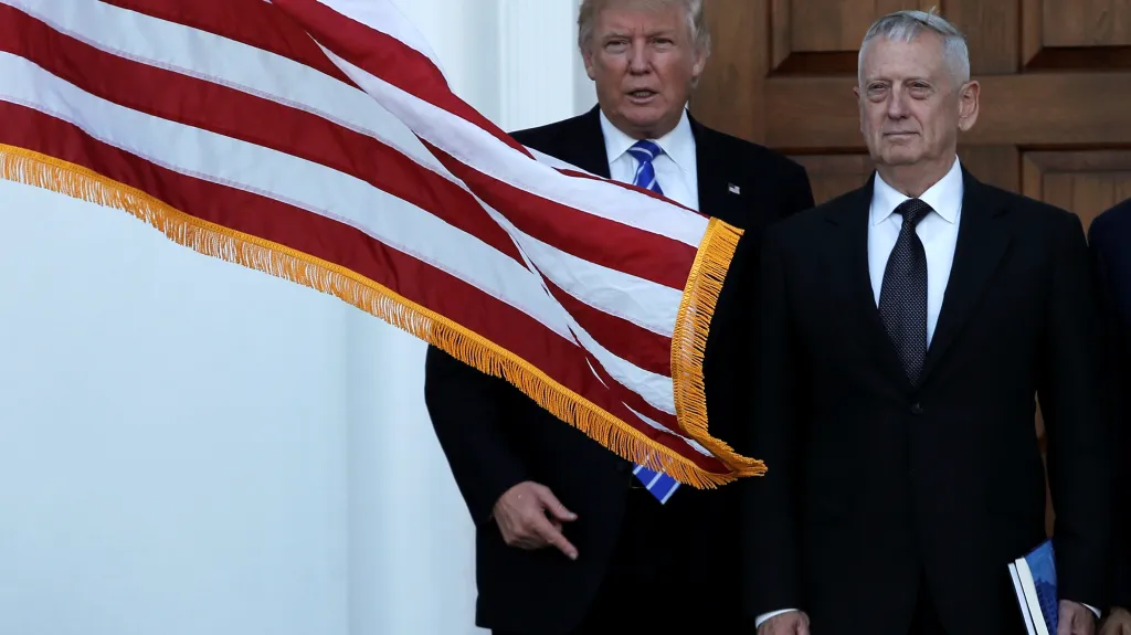 Donald Trump s generálem Jamesem Mattisem