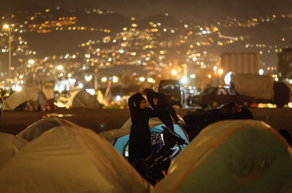 Váleční bezdomovci našli v Bejrútu improvizované útočiště