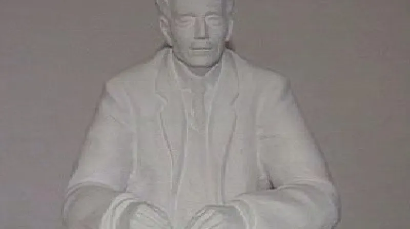 Model pomníku hradeckého starostyFrantiška Ulricha