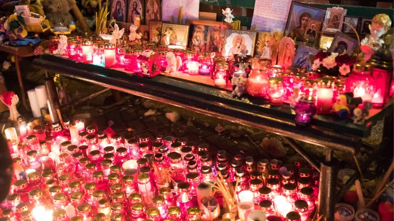 Pieta za oběti kemerovského požáru