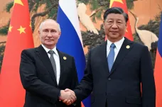 Putin se v Pekingu sešel s čínským prezidentem