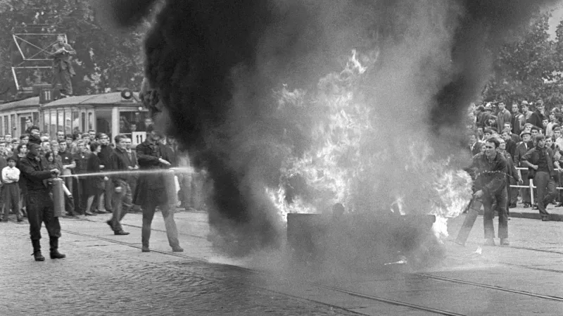 21. srpen 1968 v ulicích Brna