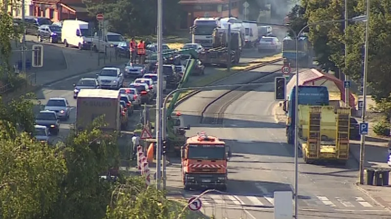 Oprava ulice Gajdošova potrvá do konce srpna