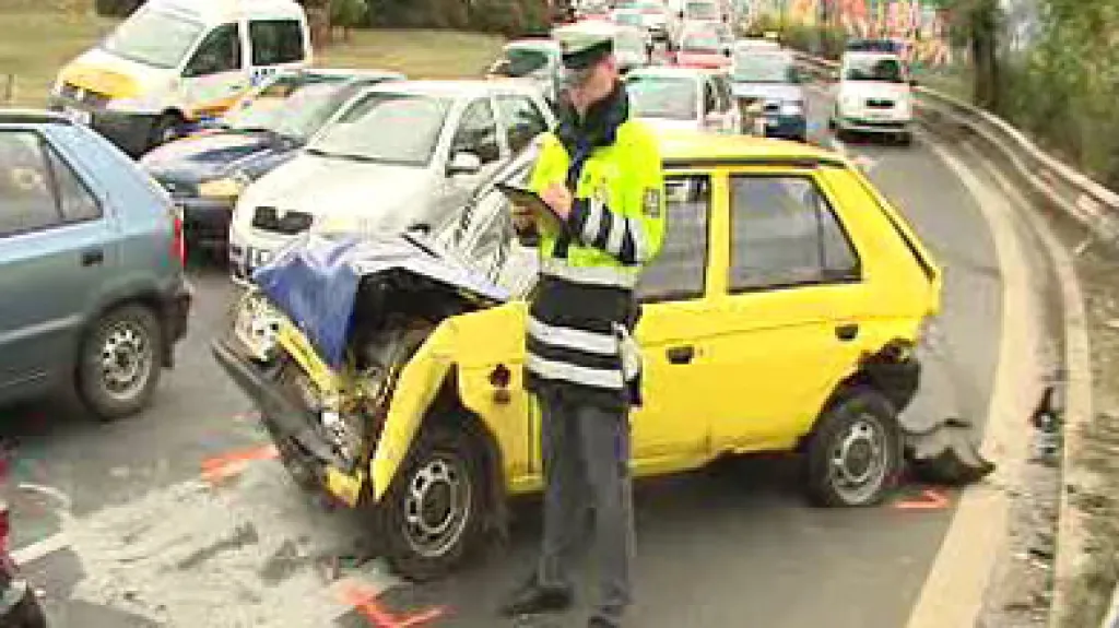 Policista u nehody