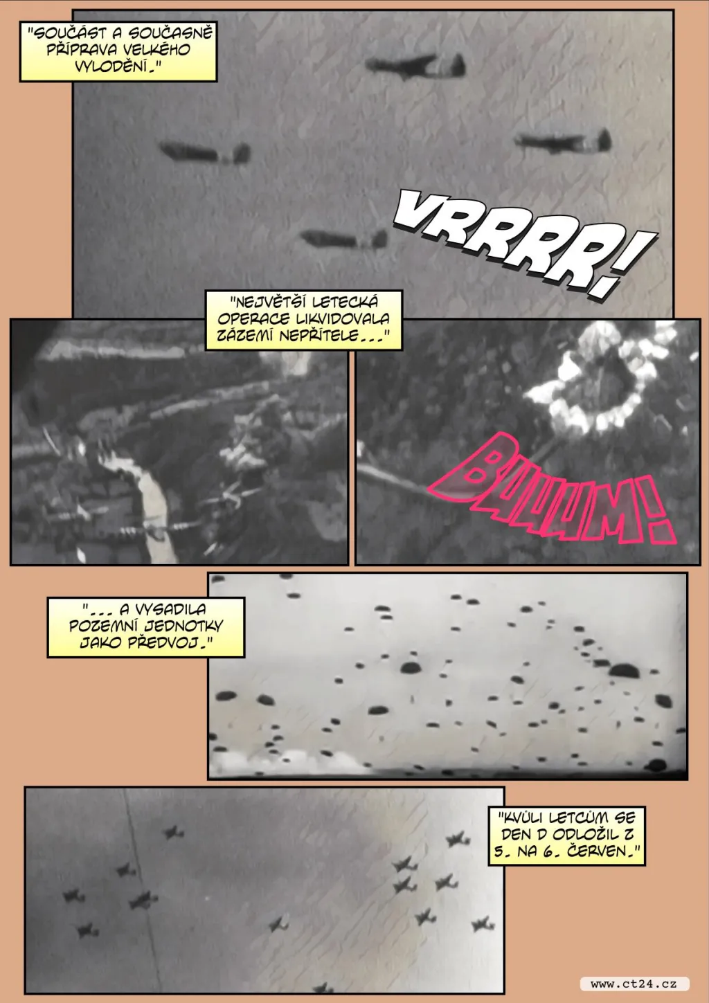 Komiks: Operace Overlord