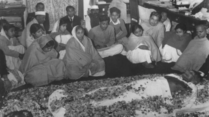 Gándhího pohřeb