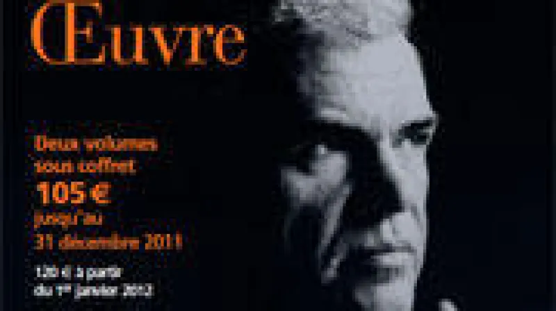 Milan Kundera v edici La Pléiade