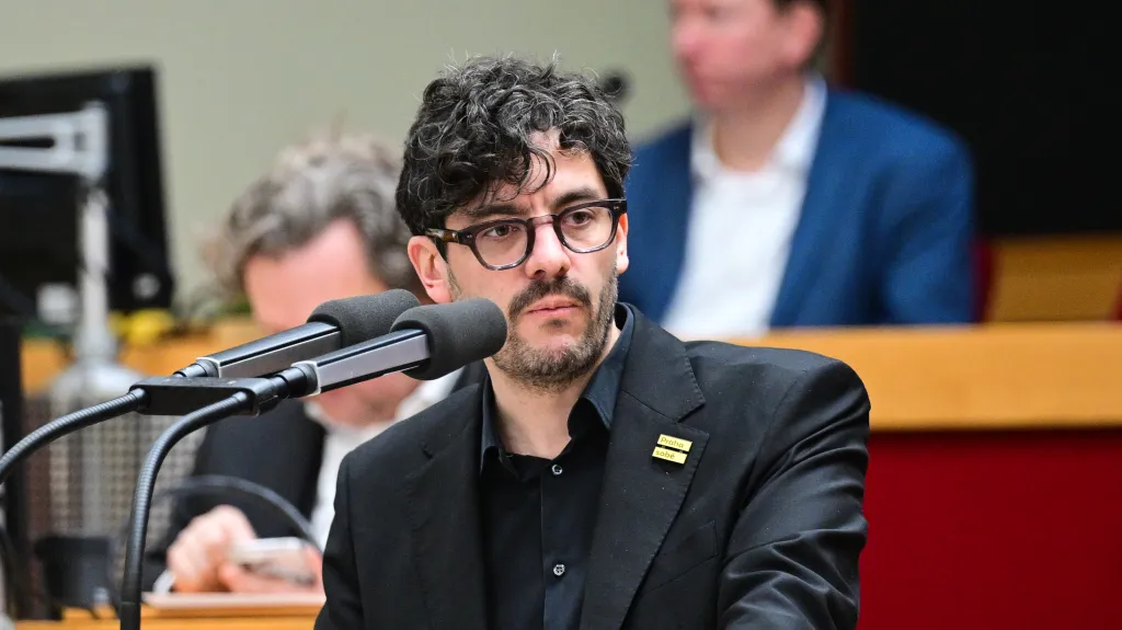 Adam Scheinherr (Praha sobě) na snímku z února 2026