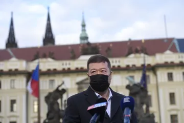 Rychetský narušil kampaň, verdikt o volbách byl účelový, řekl Okamura po jednání na Hradě