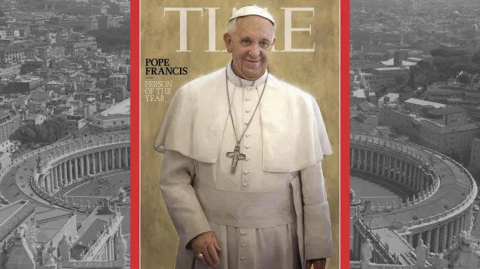 Papež František je osobností roku
