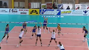 Brněnské bloky proti smeči Prostějova