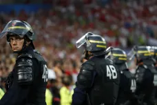 Finále Eura pohlídala policie, hasila jen konflikt u fanzóny