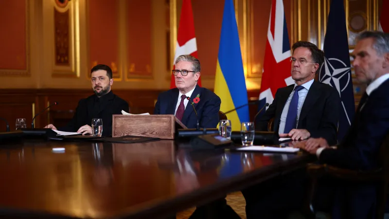 Jednání zástupců koalice ochotných v Londýně