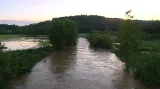 Řeka Klabava na Plzeňsku