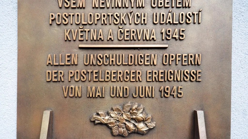 Pomník obětem postoloprtského masakru