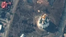 Satelitní snímek Buči