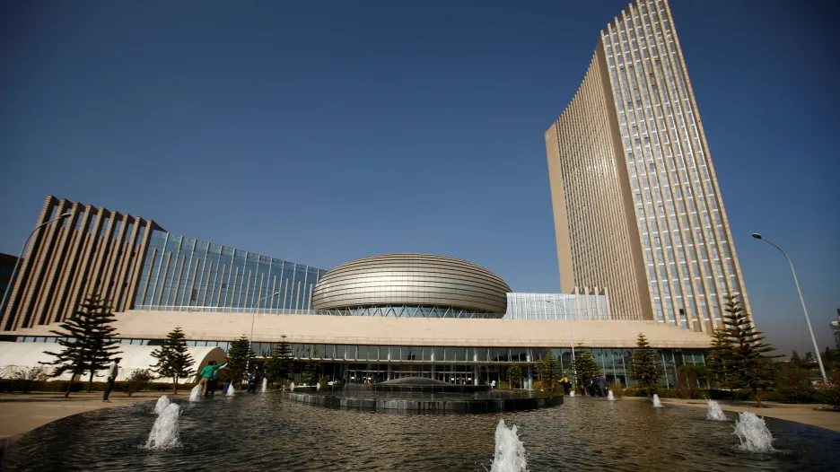 Sídlo Africké unie v Addis Abebě
