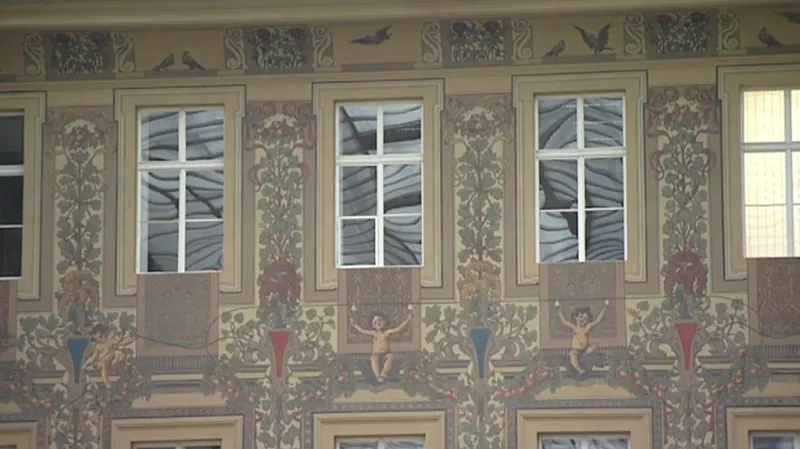 Výzdoba stěn od K. V. Maška