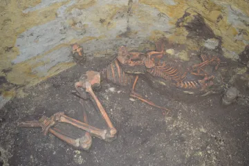 Objev u Mutěnic na Hodonínsku archeologům připomíná Řbitov zviřátek