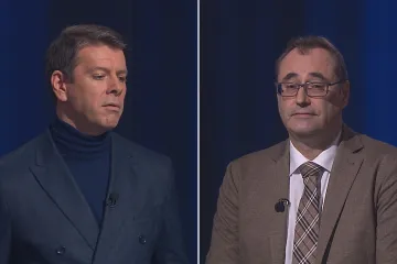 Skopeček a Šťastný se v Duelu ČT24 střetli kvůli rozpočtu či roli prezidenta