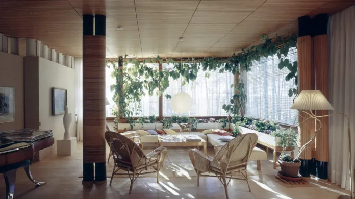 Interiér od finského architekta Alvara Aalta