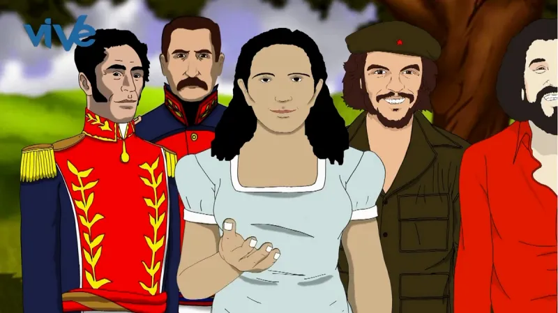 Klip o nanebevzetí Huga Cháveze