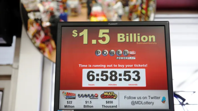 Rekordní jackpot loterie Powerball