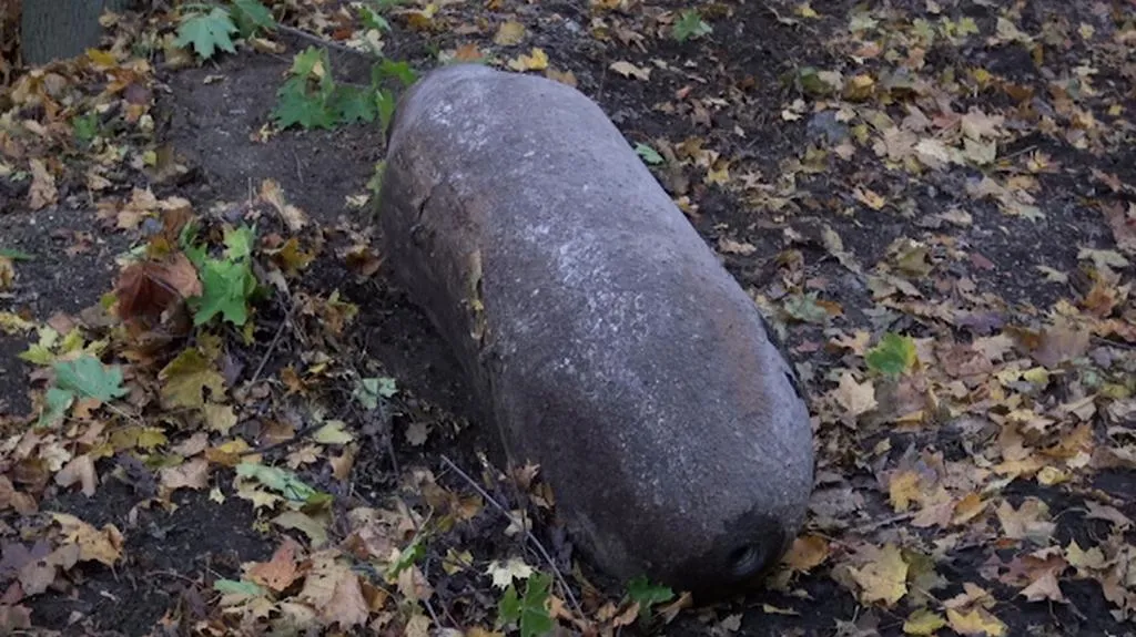 Nevybuchlá puma z dob války má 450 kilogramů