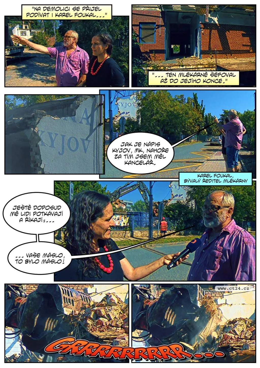 Vyhlášenou mlékárnu nahradí byty