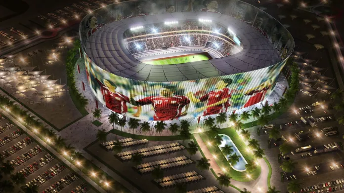 Speerova kancelář navrhla stadion i pro katarské mistrovství světa ve fotbalu