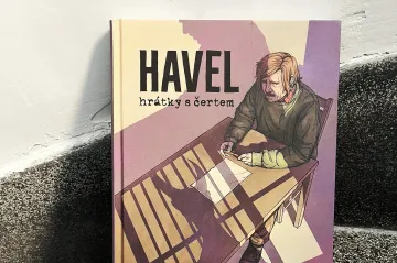 Vyšel komiks o Havlovi, stojí za ním Žantovský a ilustrátorka Jislová