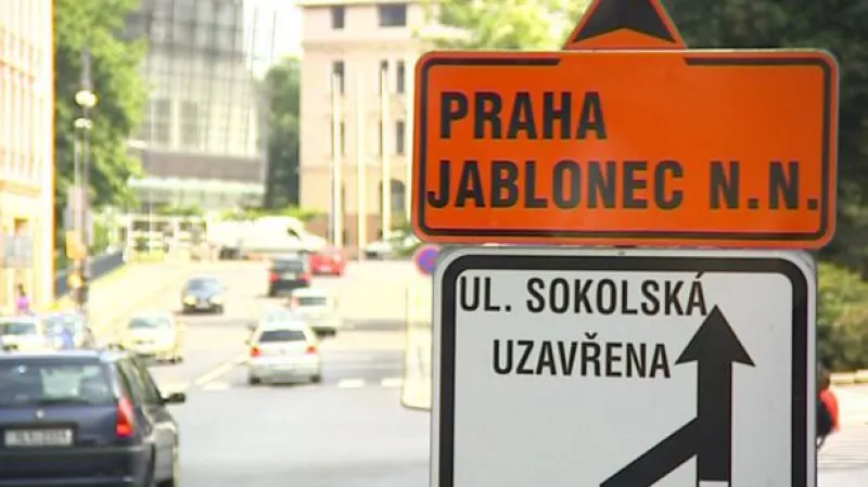Uzavírky na silnicích