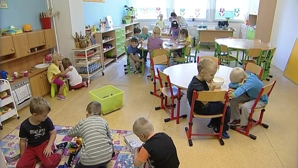 Náhradní prostory školky v Jugoslávské